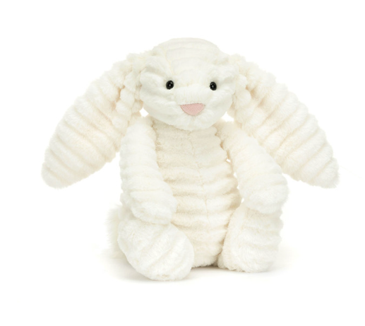 Coniglietto peluche di lusso color nuvola